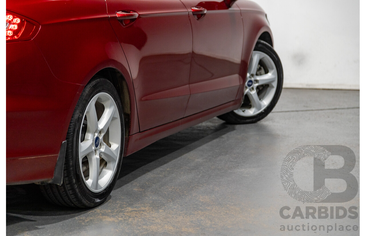 04/2018 Ford Mondeo Trend TDCi MD MY18 4d Wagon Ruby Red Turbo Diesel 2.0L