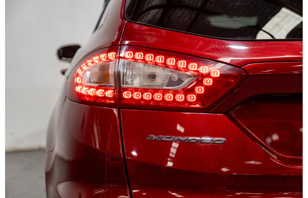 04/2018 Ford Mondeo Trend TDCi MD MY18 4d Wagon Ruby Red Turbo Diesel 2.0L