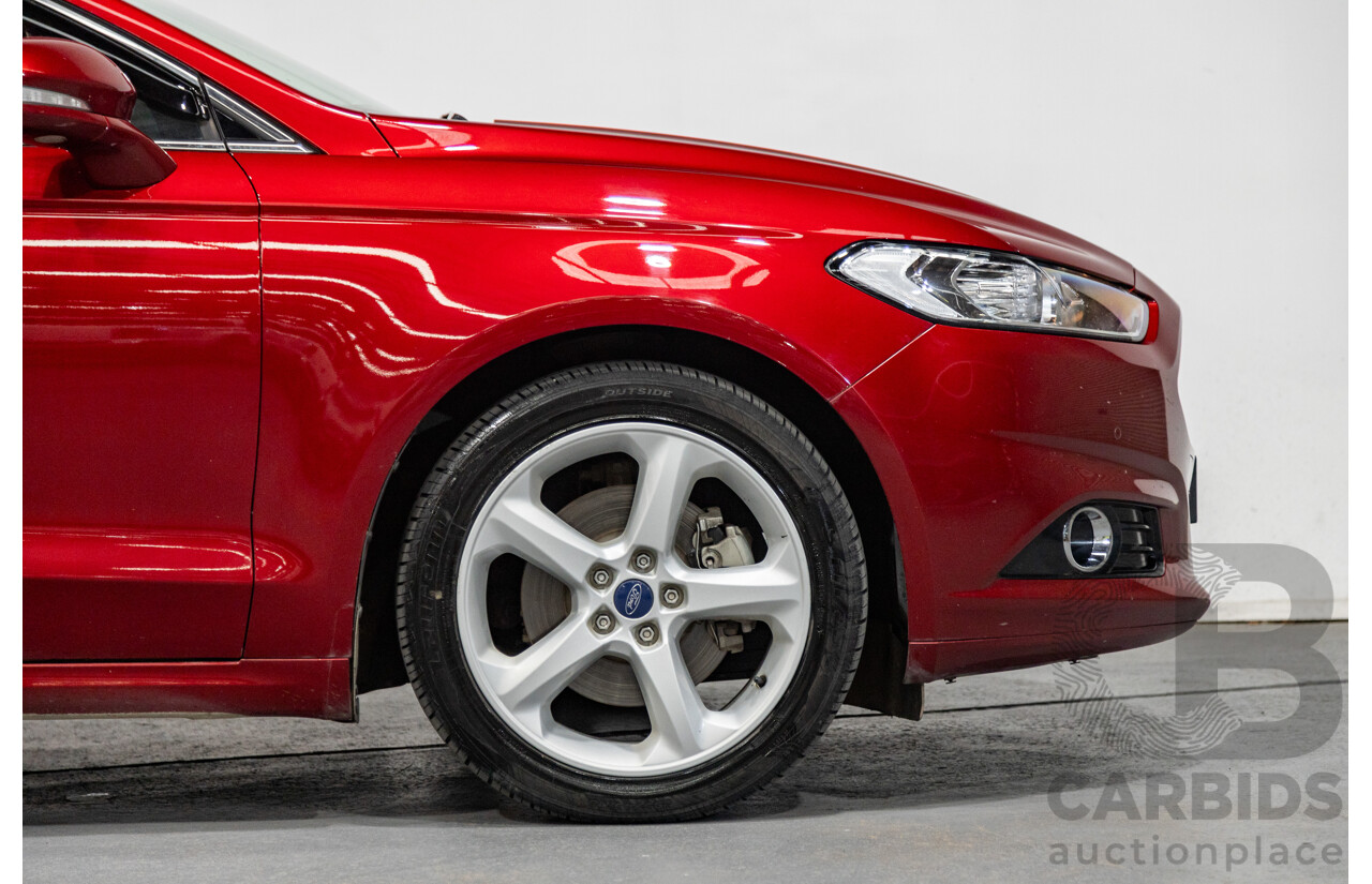 04/2018 Ford Mondeo Trend TDCi MD MY18 4d Wagon Ruby Red Turbo Diesel 2.0L