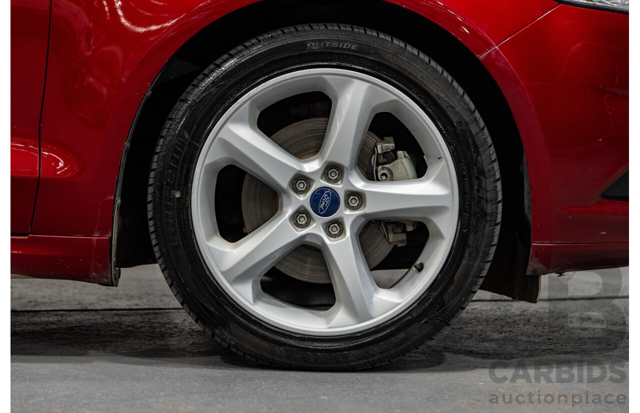 04/2018 Ford Mondeo Trend TDCi MD MY18 4d Wagon Ruby Red Turbo Diesel 2.0L