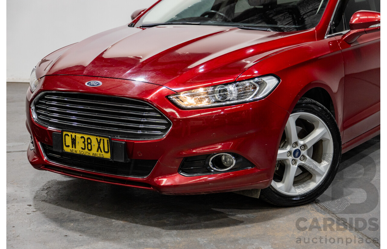 04/2018 Ford Mondeo Trend TDCi MD MY18 4d Wagon Ruby Red Turbo Diesel 2.0L