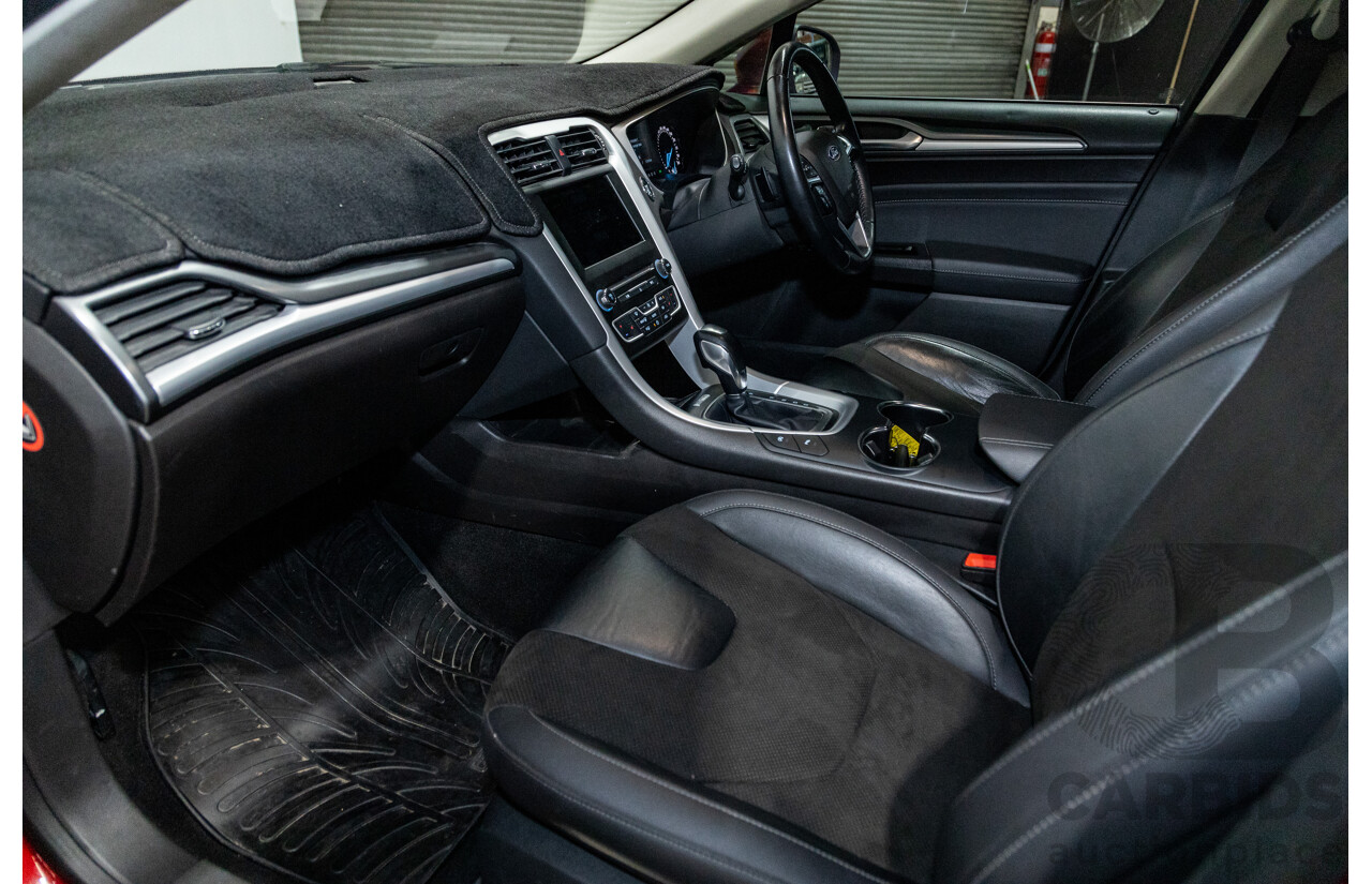 04/2018 Ford Mondeo Trend TDCi MD MY18 4d Wagon Ruby Red Turbo Diesel 2.0L