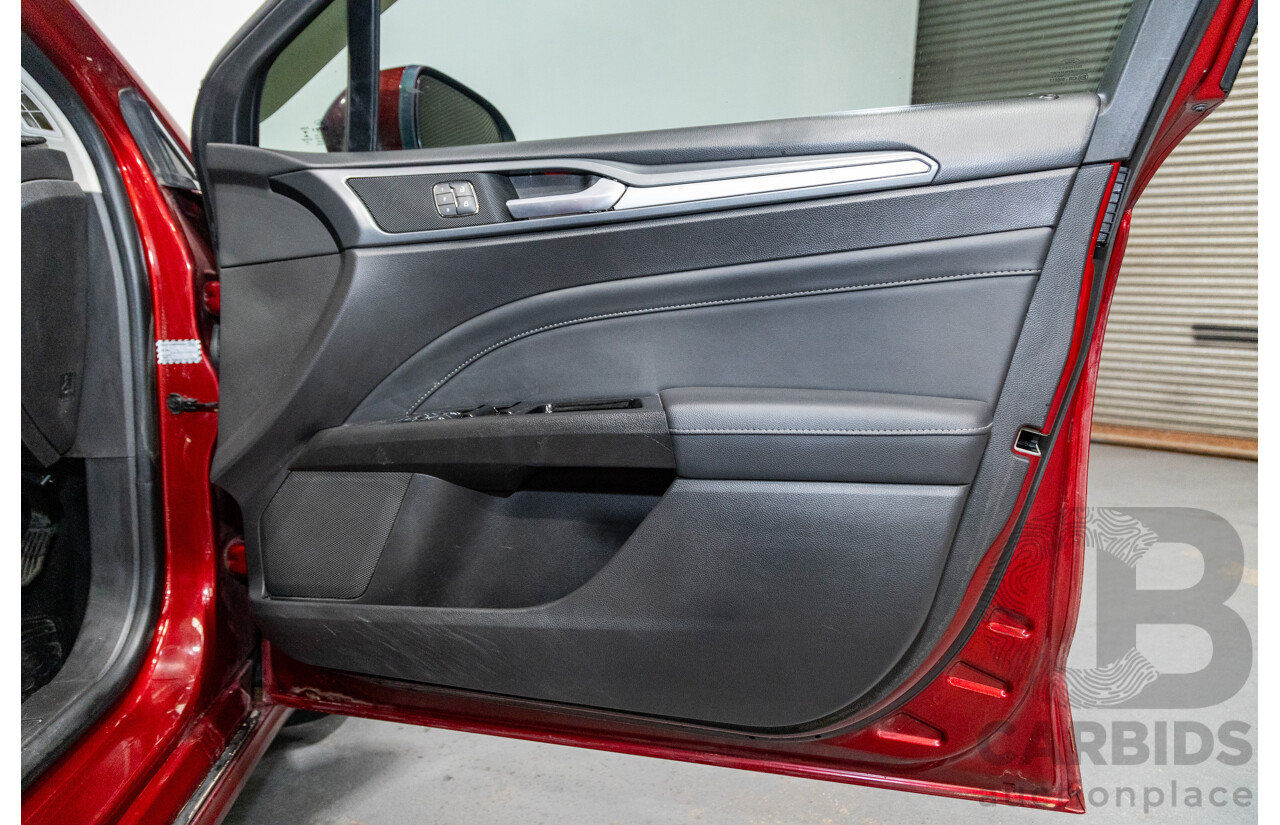 04/2018 Ford Mondeo Trend TDCi MD MY18 4d Wagon Ruby Red Turbo Diesel 2.0L