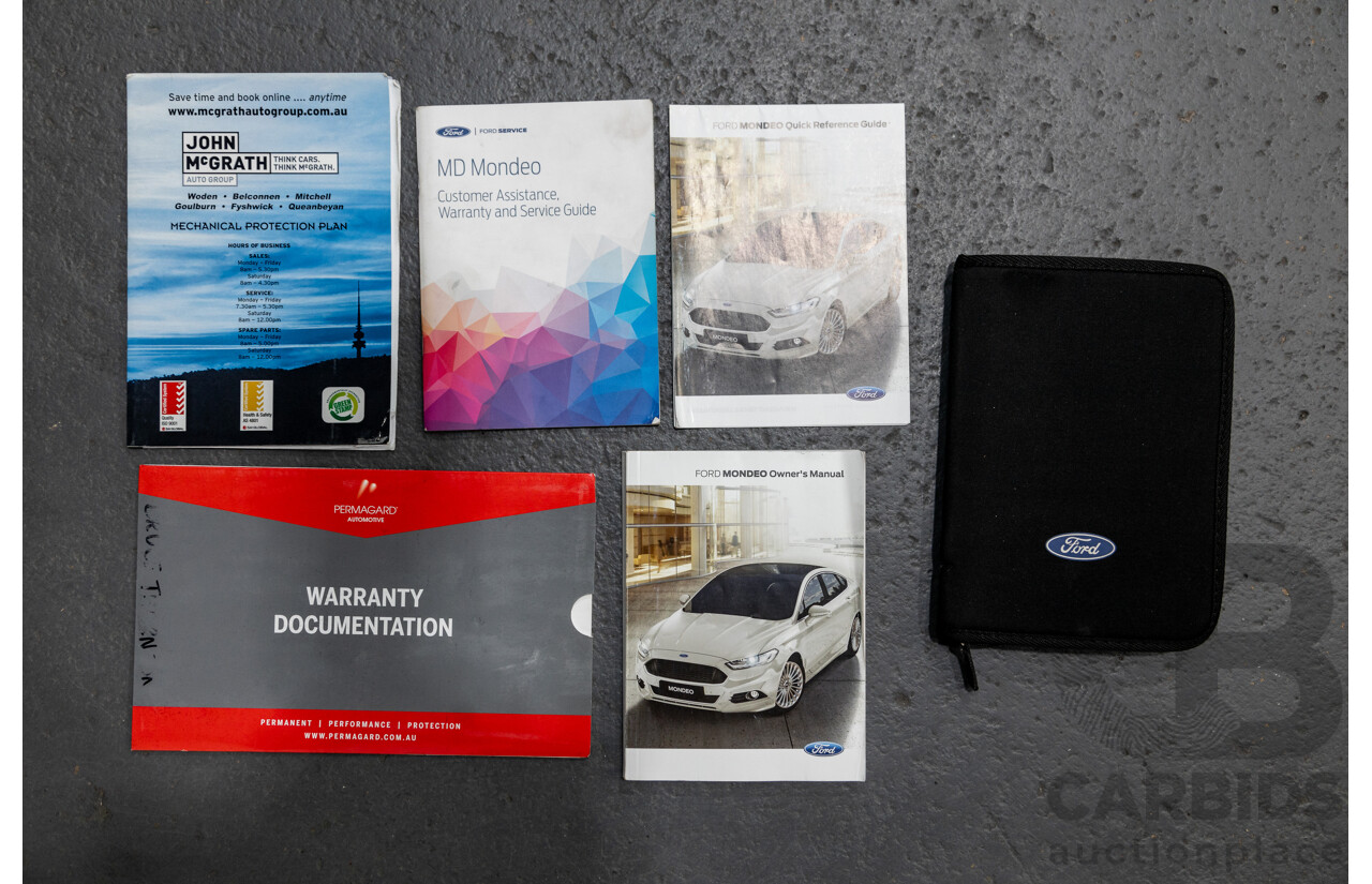 04/2018 Ford Mondeo Trend TDCi MD MY18 4d Wagon Ruby Red Turbo Diesel 2.0L