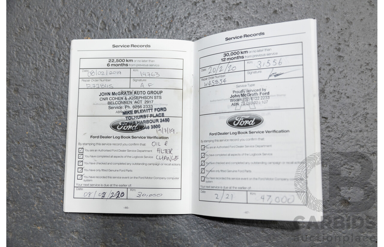 04/2018 Ford Mondeo Trend TDCi MD MY18 4d Wagon Ruby Red Turbo Diesel 2.0L