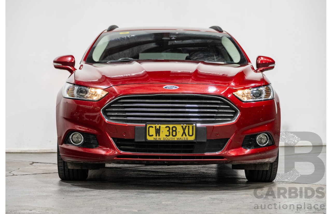 04/2018 Ford Mondeo Trend TDCi MD MY18 4d Wagon Ruby Red Turbo Diesel 2.0L