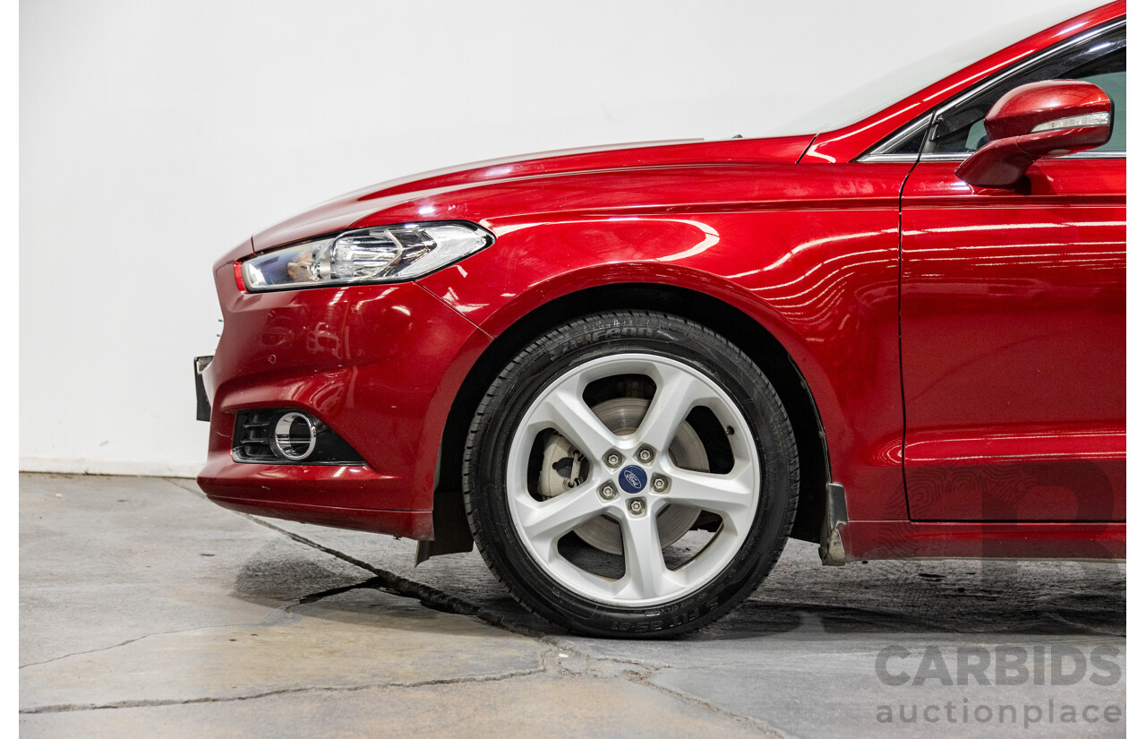 04/2018 Ford Mondeo Trend TDCi MD MY18 4d Wagon Ruby Red Turbo Diesel 2.0L