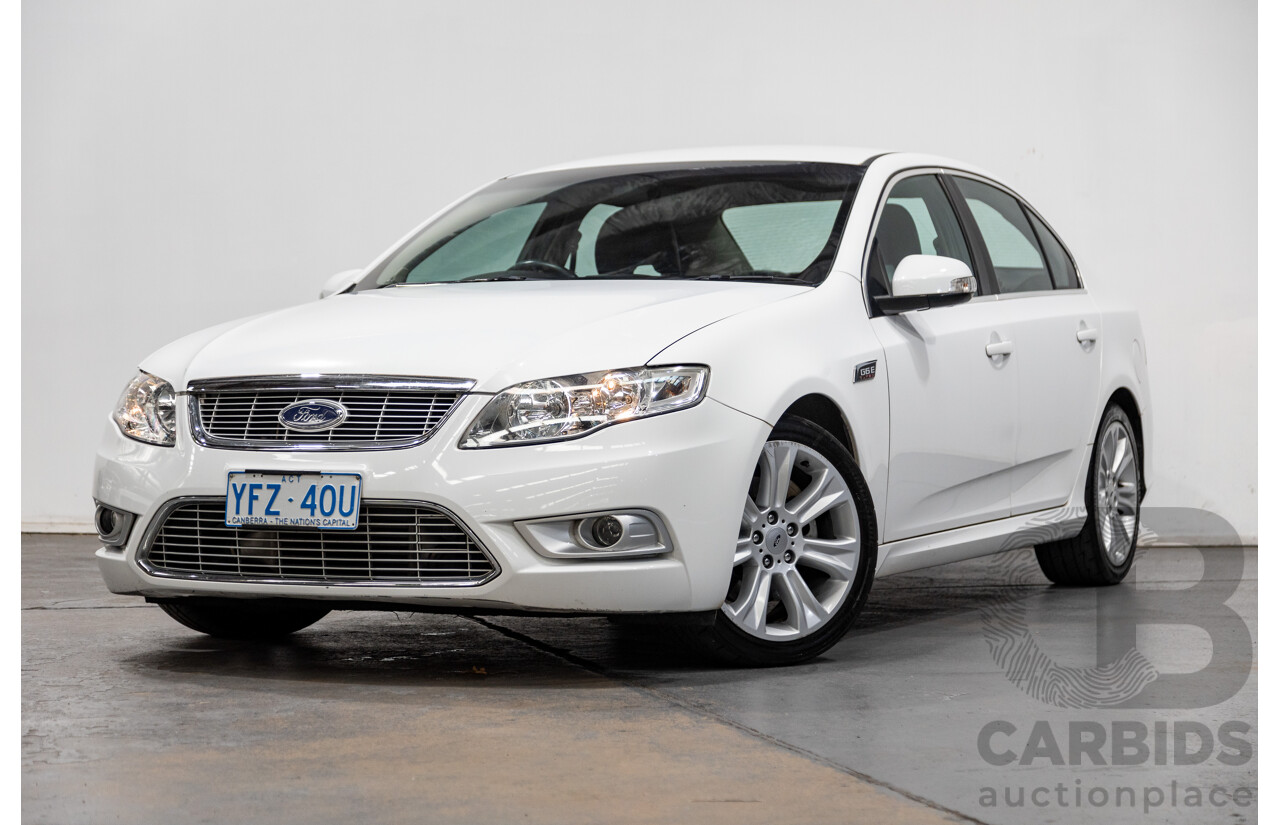 9/2009 Ford G6E Turbo FG 4d Sedan White Turbo 4.0L