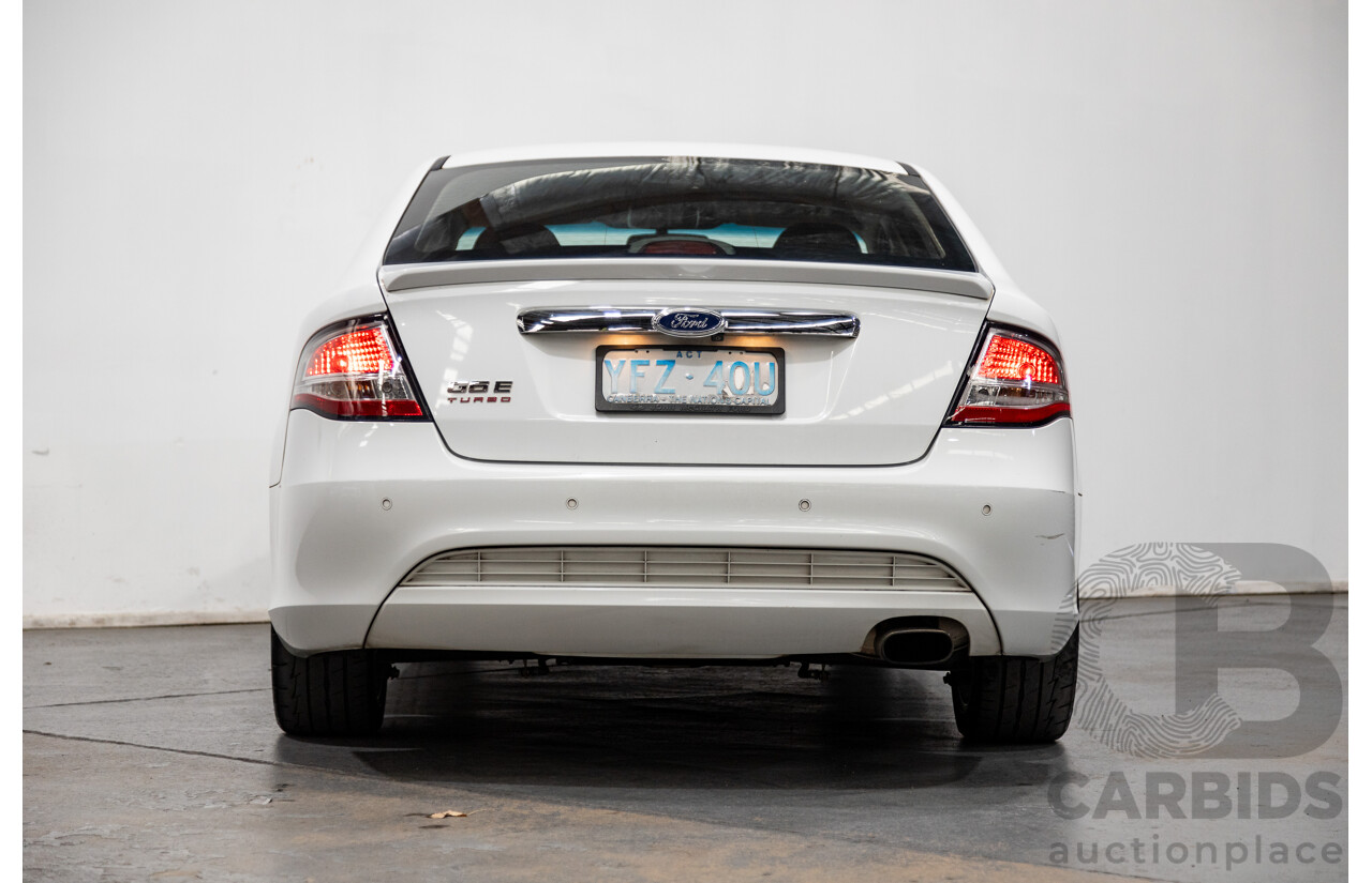 9/2009 Ford G6E Turbo FG 4d Sedan White Turbo 4.0L