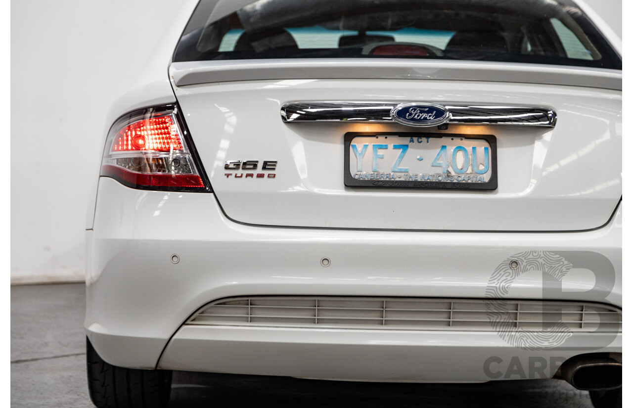9/2009 Ford G6E Turbo FG 4d Sedan White Turbo 4.0L