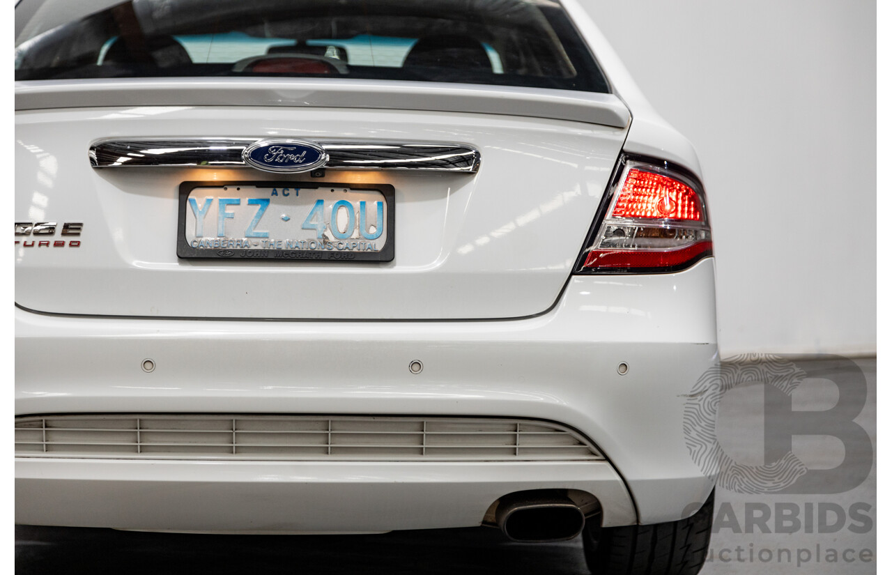 9/2009 Ford G6E Turbo FG 4d Sedan White Turbo 4.0L