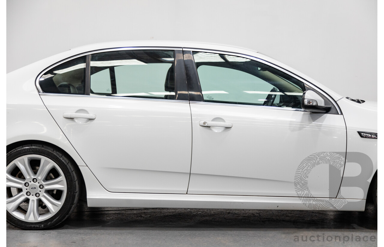 9/2009 Ford G6E Turbo FG 4d Sedan White Turbo 4.0L