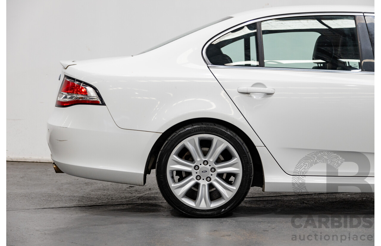 9/2009 Ford G6E Turbo FG 4d Sedan White Turbo 4.0L