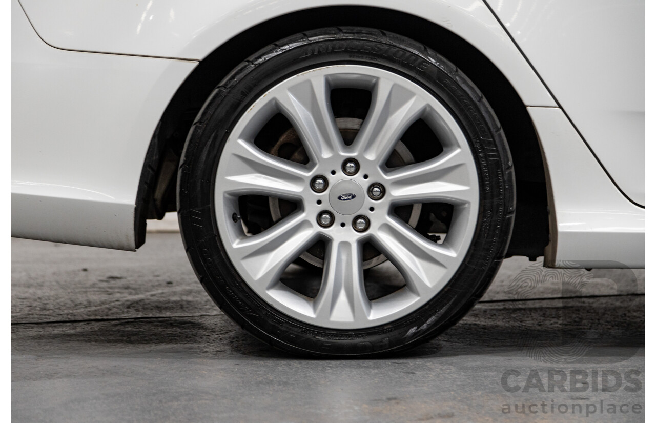 9/2009 Ford G6E Turbo FG 4d Sedan White Turbo 4.0L