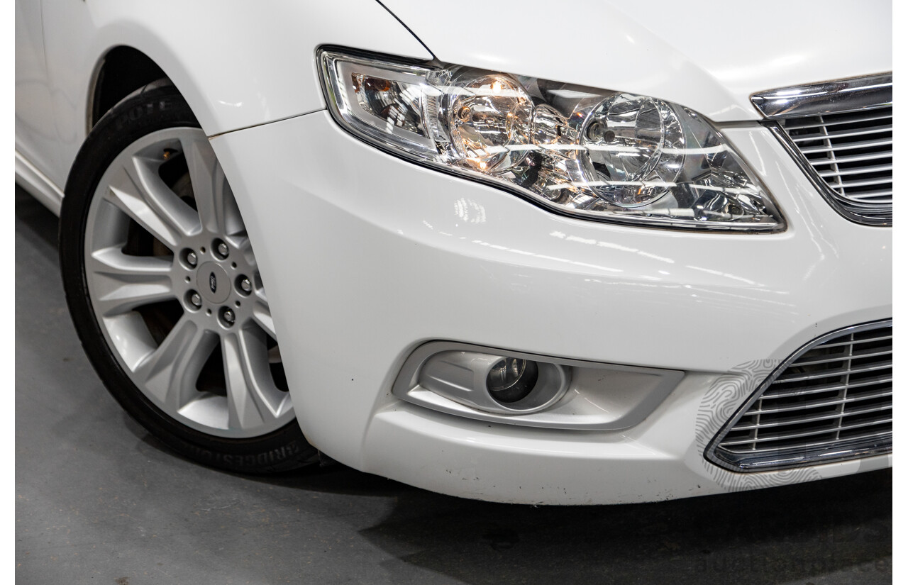 9/2009 Ford G6E Turbo FG 4d Sedan White Turbo 4.0L