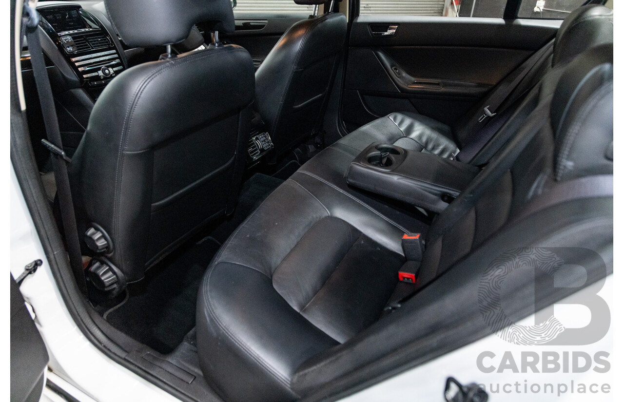 9/2009 Ford G6E Turbo FG 4d Sedan White Turbo 4.0L