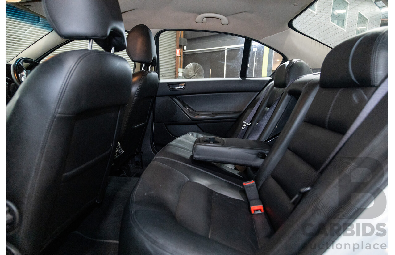 9/2009 Ford G6E Turbo FG 4d Sedan White Turbo 4.0L