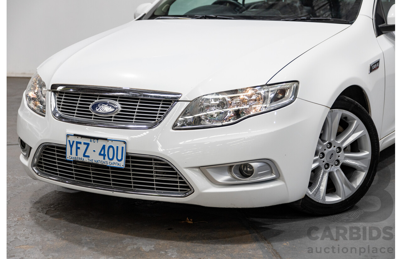 9/2009 Ford G6E Turbo FG 4d Sedan White Turbo 4.0L