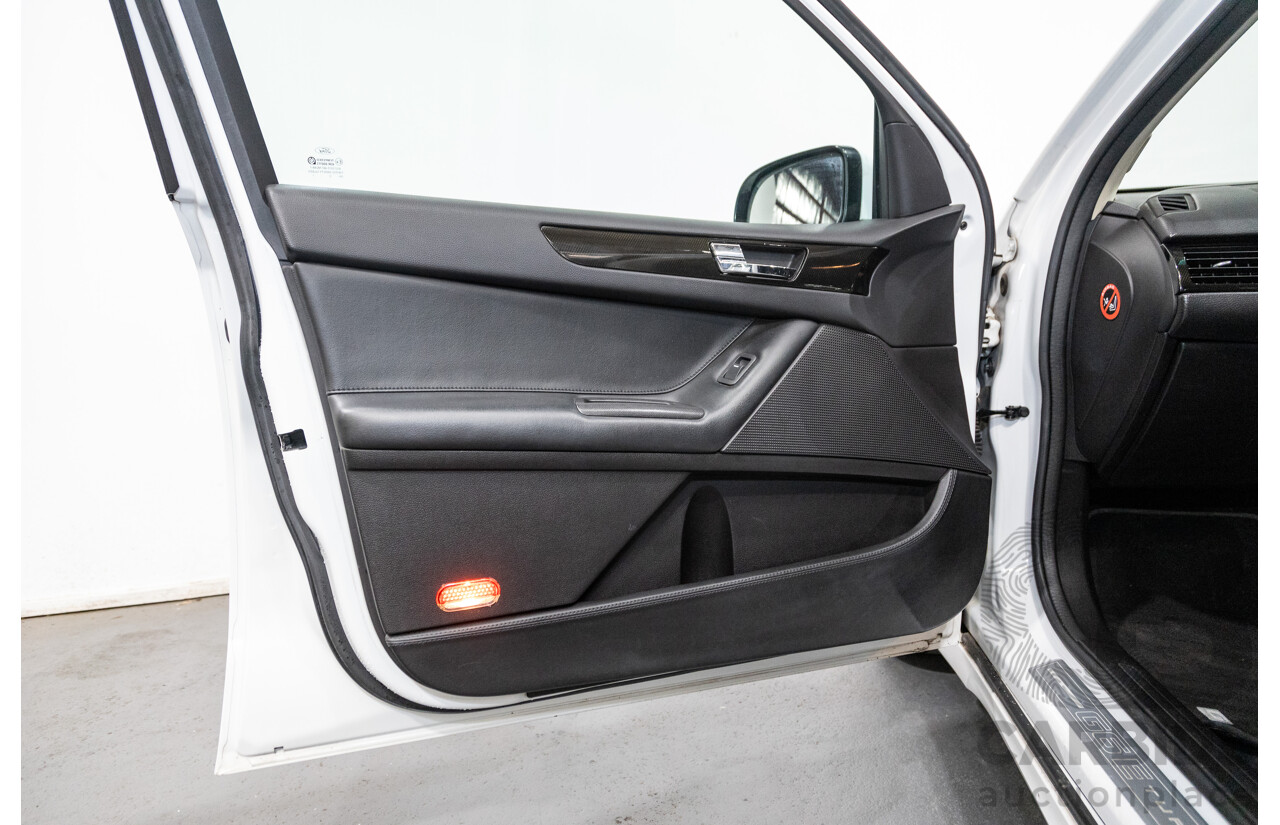 9/2009 Ford G6E Turbo FG 4d Sedan White Turbo 4.0L