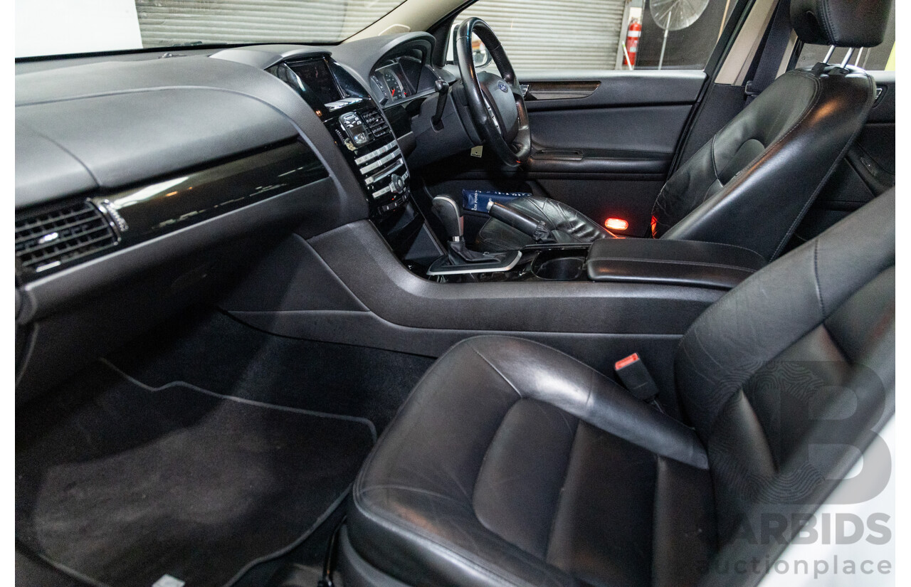 9/2009 Ford G6E Turbo FG 4d Sedan White Turbo 4.0L