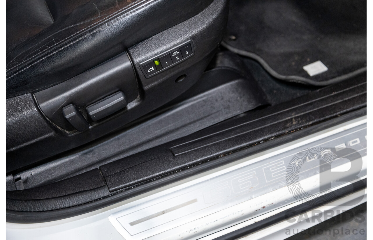 9/2009 Ford G6E Turbo FG 4d Sedan White Turbo 4.0L