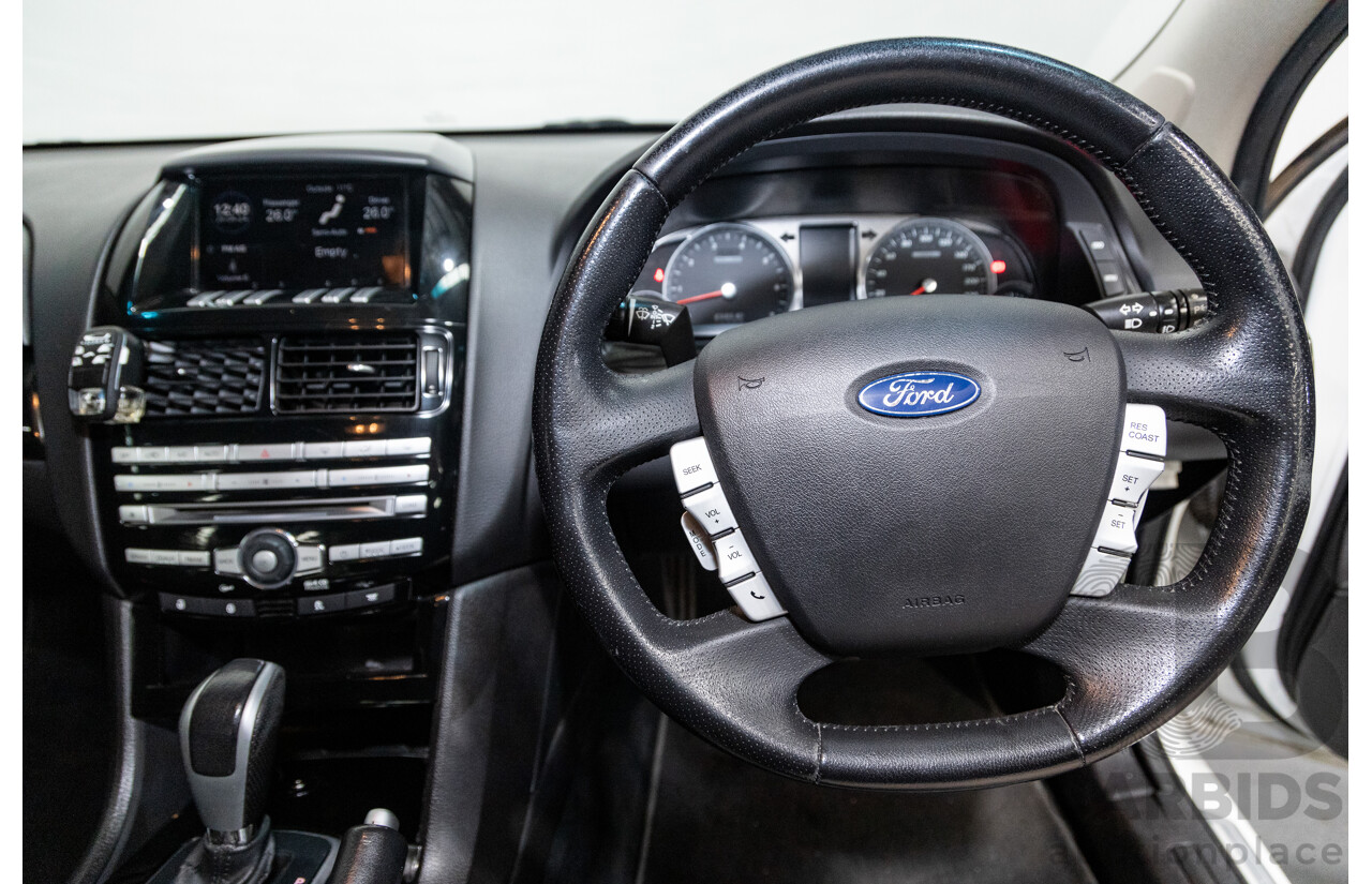 9/2009 Ford G6E Turbo FG 4d Sedan White Turbo 4.0L