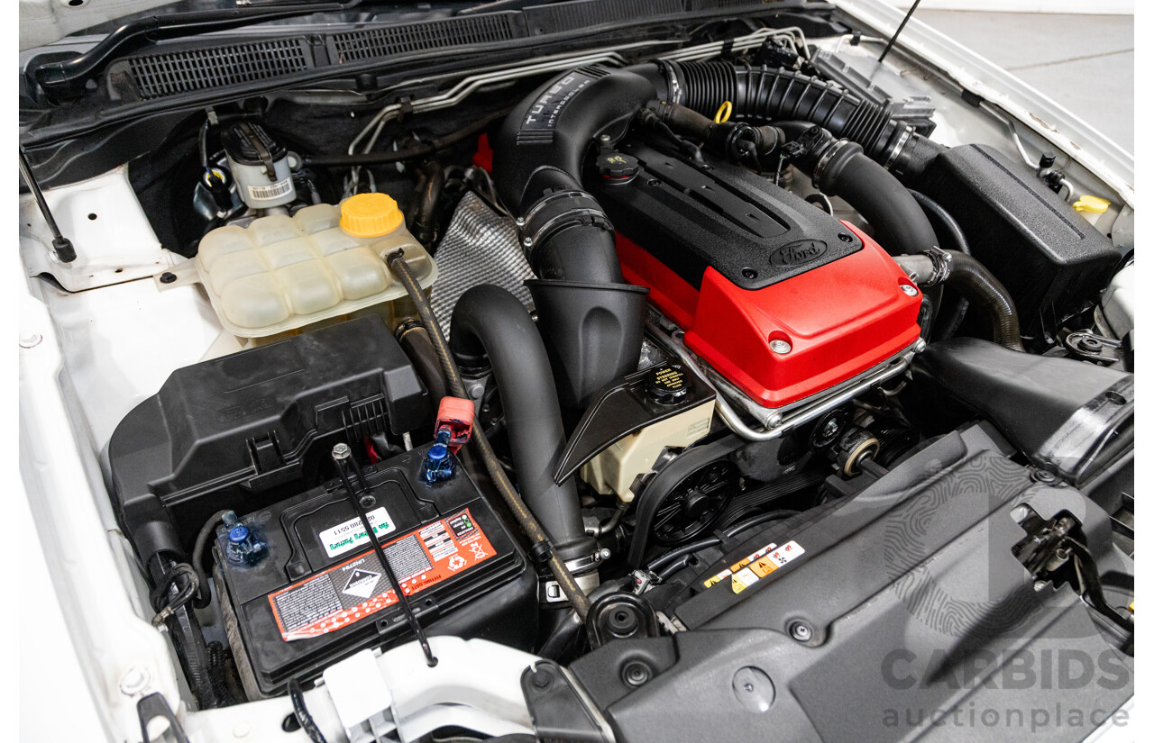 9/2009 Ford G6E Turbo FG 4d Sedan White Turbo 4.0L