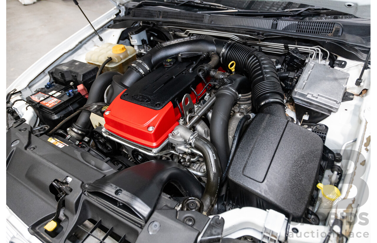 9/2009 Ford G6E Turbo FG 4d Sedan White Turbo 4.0L