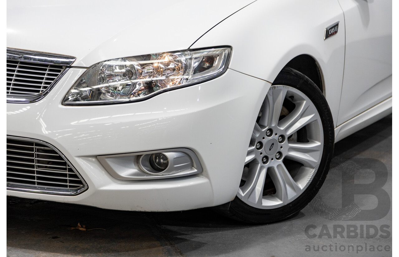 9/2009 Ford G6E Turbo FG 4d Sedan White Turbo 4.0L