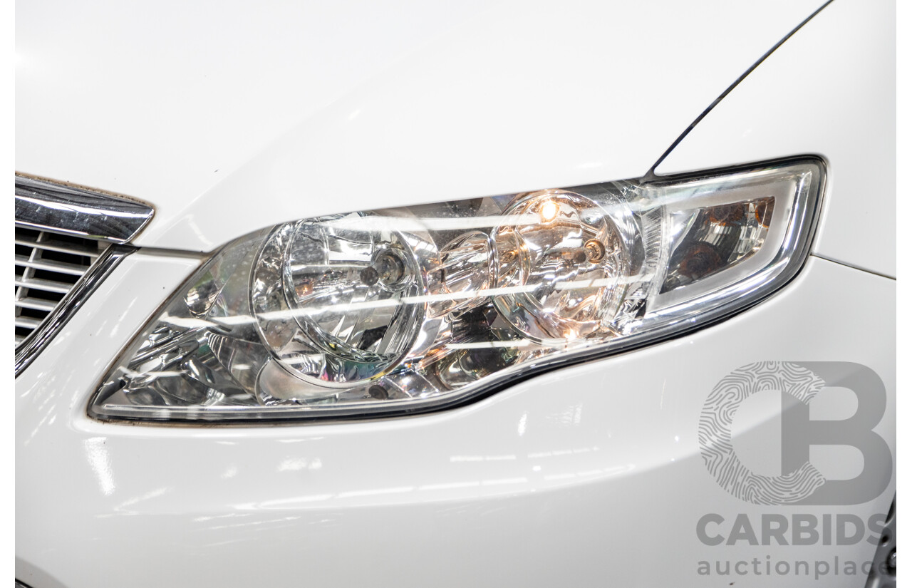 9/2009 Ford G6E Turbo FG 4d Sedan White Turbo 4.0L