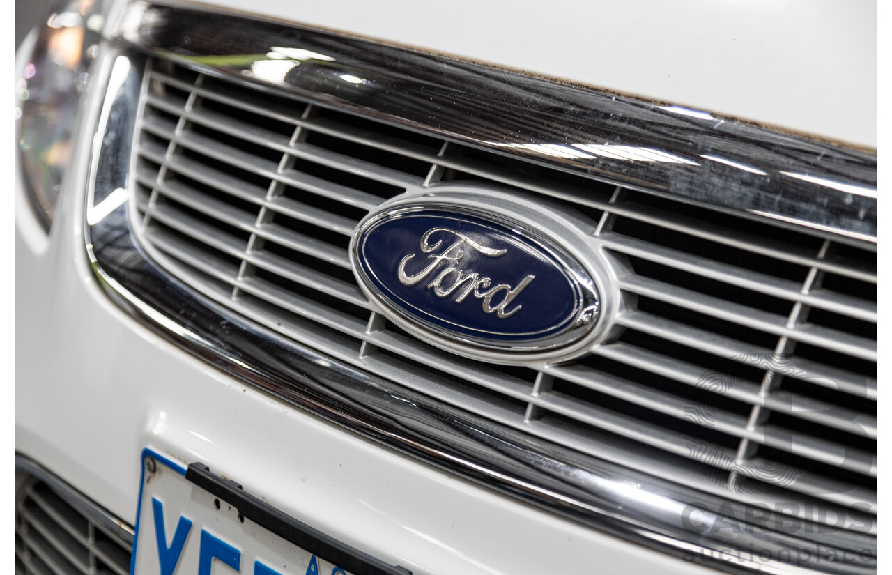 9/2009 Ford G6E Turbo FG 4d Sedan White Turbo 4.0L