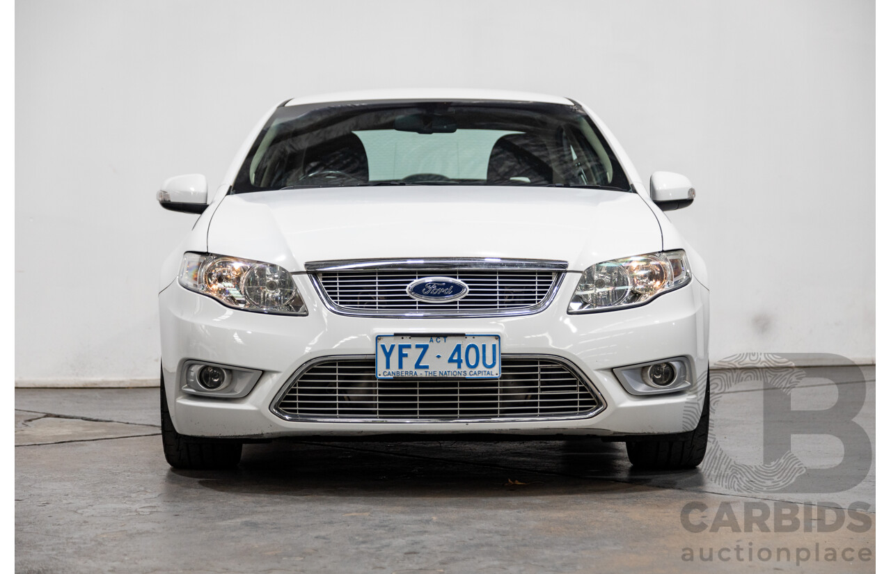 9/2009 Ford G6E Turbo FG 4d Sedan White Turbo 4.0L