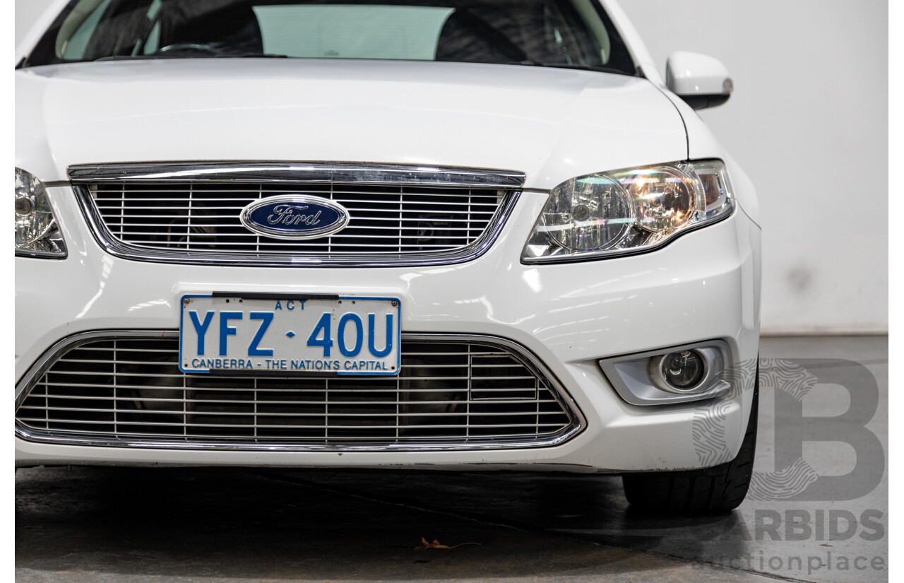 9/2009 Ford G6E Turbo FG 4d Sedan White Turbo 4.0L