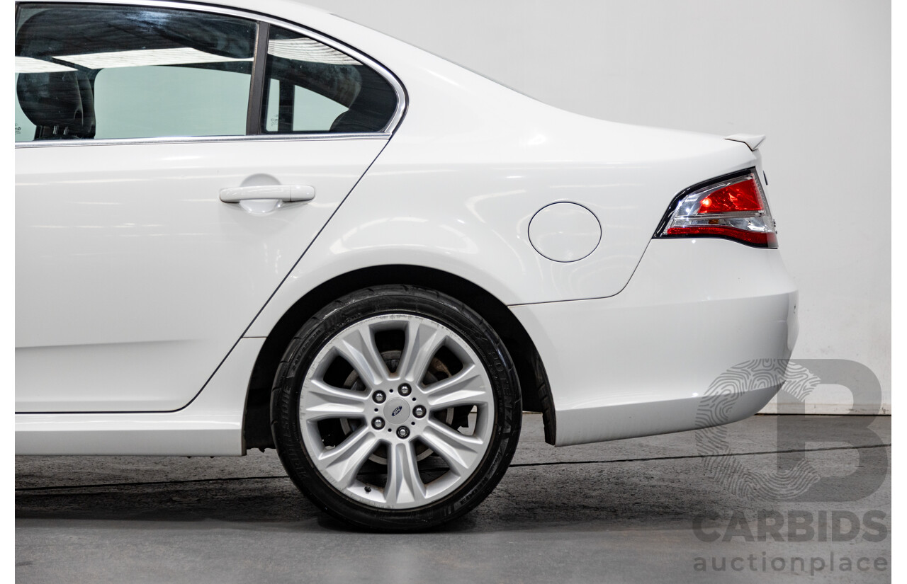 9/2009 Ford G6E Turbo FG 4d Sedan White Turbo 4.0L