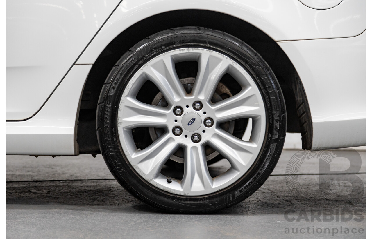 9/2009 Ford G6E Turbo FG 4d Sedan White Turbo 4.0L