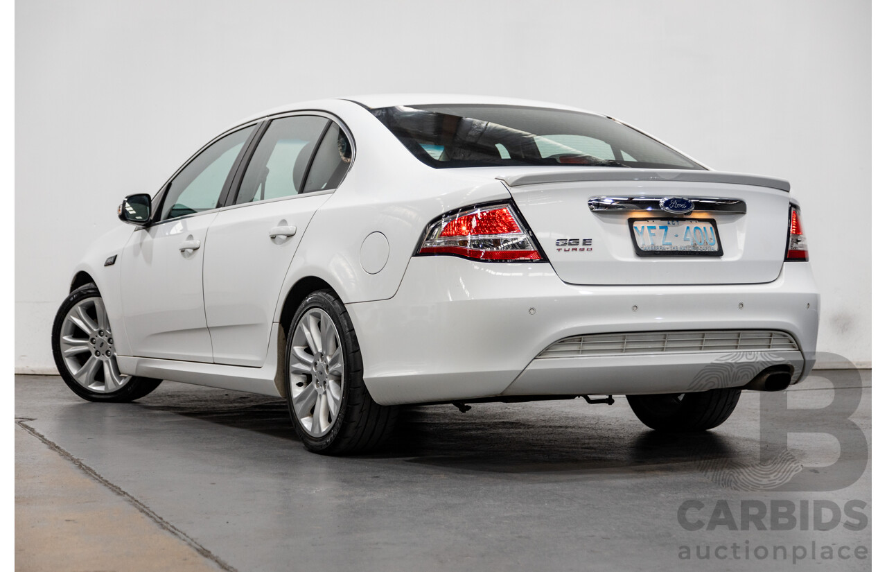 9/2009 Ford G6E Turbo FG 4d Sedan White Turbo 4.0L