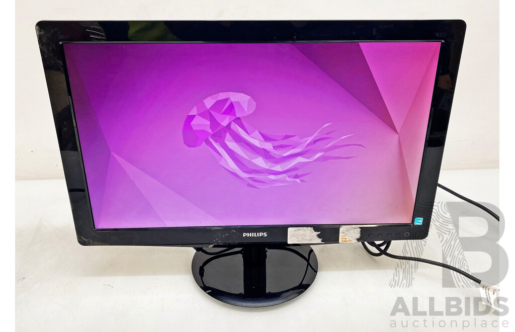 Philip (226V3L) 21.5-Inch FHD (1080p) Widescreen TFT-LCD Monitor & Emachines (E202HL) 20-Inch Widscreen LCD Monitor