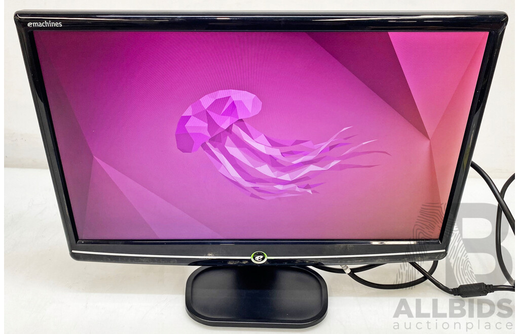 Philip (226V3L) 21.5-Inch FHD (1080p) Widescreen TFT-LCD Monitor & Emachines (E202HL) 20-Inch Widscreen LCD Monitor