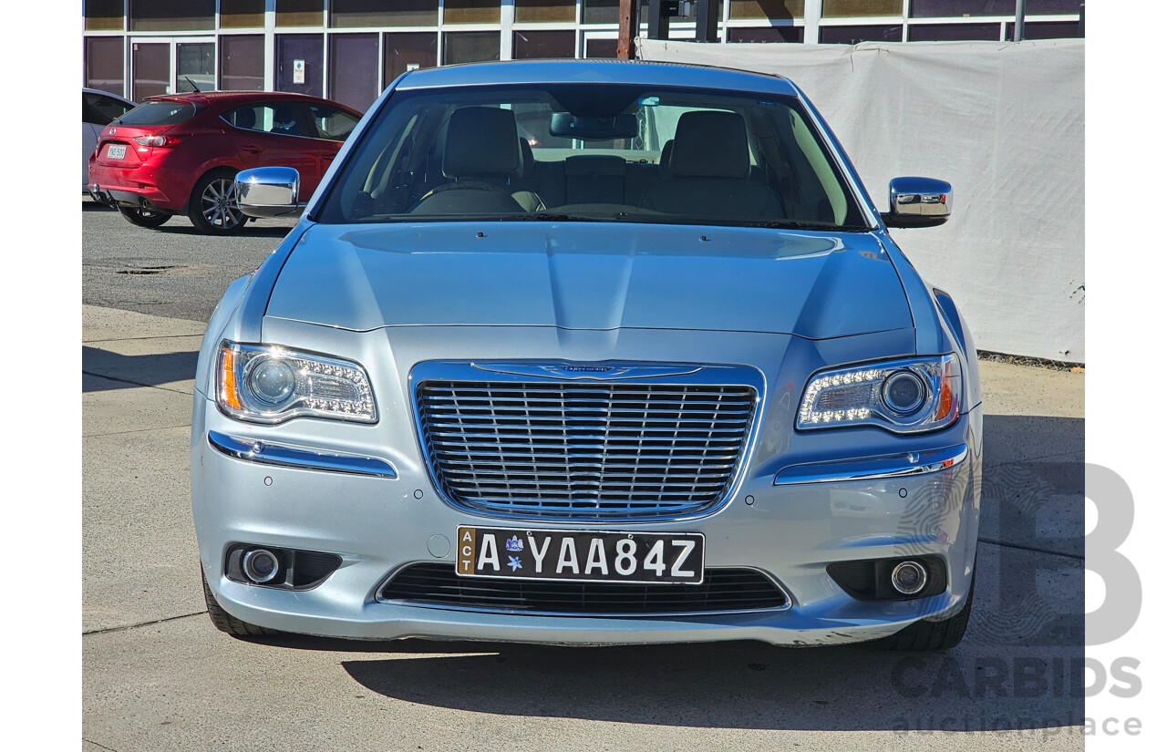 7/2013 Chrysler 300 C MY12 4d Sedan Blue 3.0L