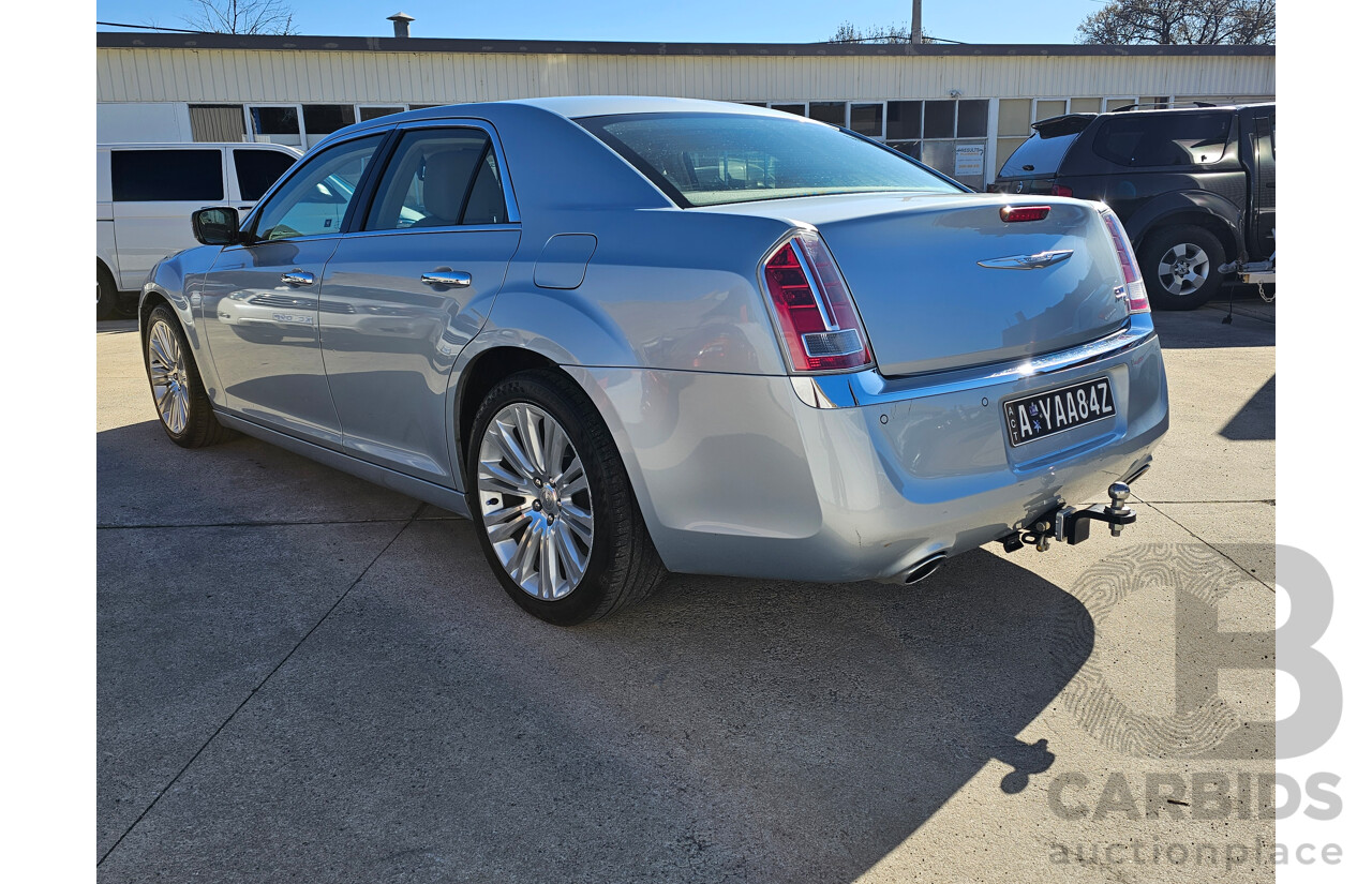 7/2013 Chrysler 300 C MY12 4d Sedan Blue 3.0L