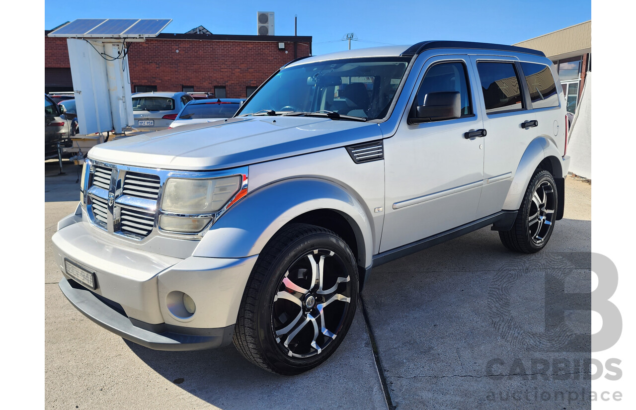 07/2007 Dodge Nitro SXT 4x4 KA 4D Wagon Silver 2.8L