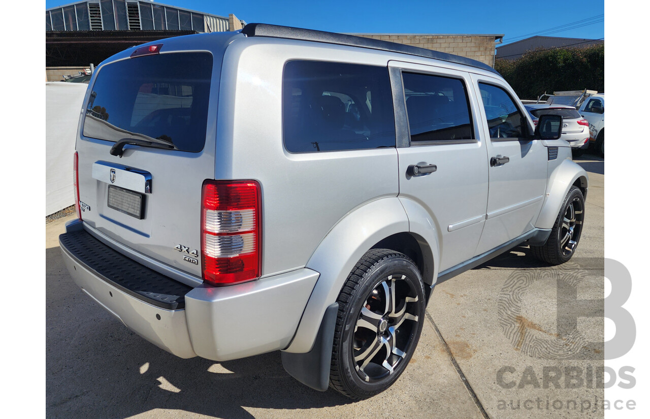 07/2007 Dodge Nitro SXT 4x4 KA 4D Wagon Silver 2.8L