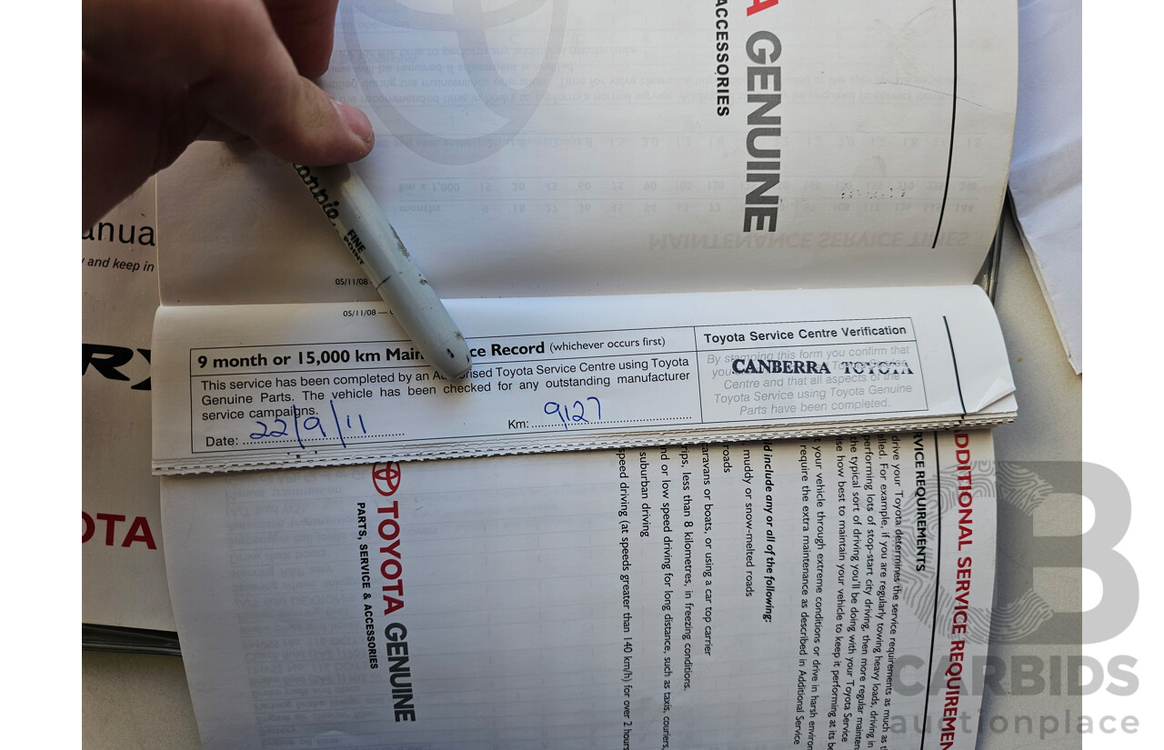 4/2010 Toyota Camry Touring SE ACV40R 09 UPGRADE 4d Sedan White 2.4L