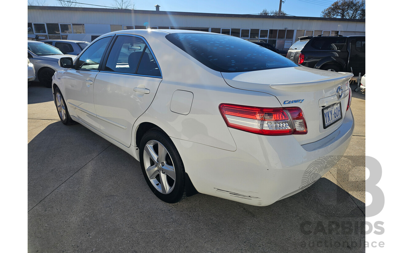 4/2010 Toyota Camry Touring SE ACV40R 09 UPGRADE 4d Sedan White 2.4L