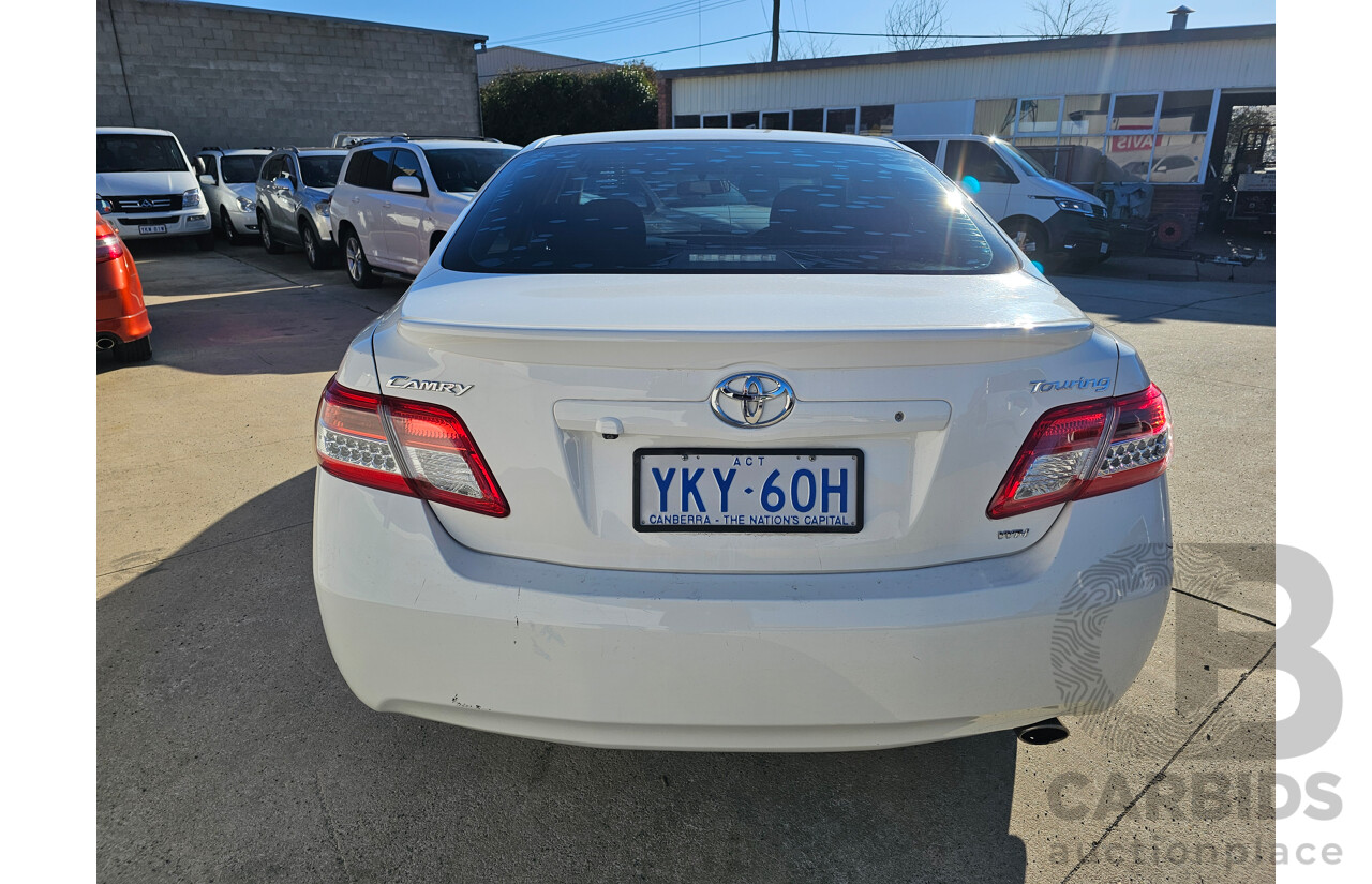 4/2010 Toyota Camry Touring SE ACV40R 09 UPGRADE 4d Sedan White 2.4L