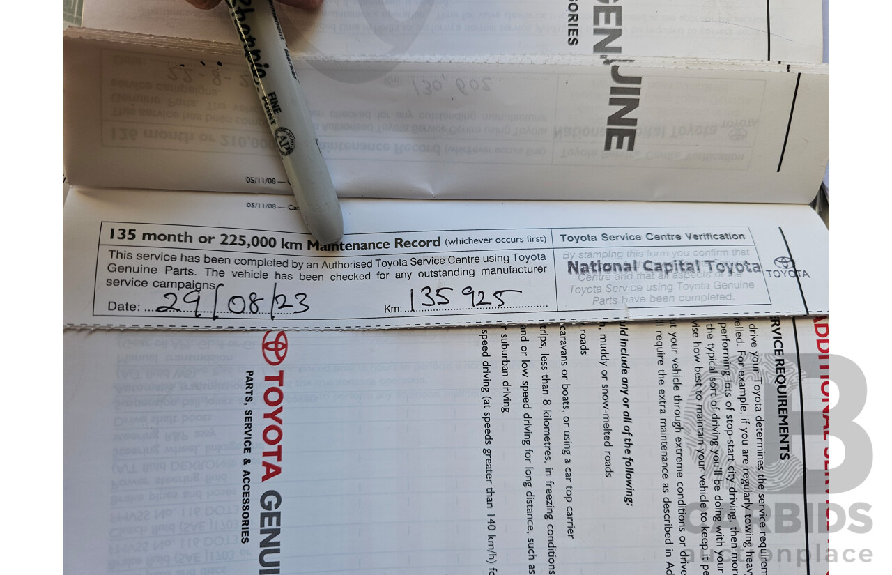 4/2010 Toyota Camry Touring SE ACV40R 09 UPGRADE 4d Sedan White 2.4L