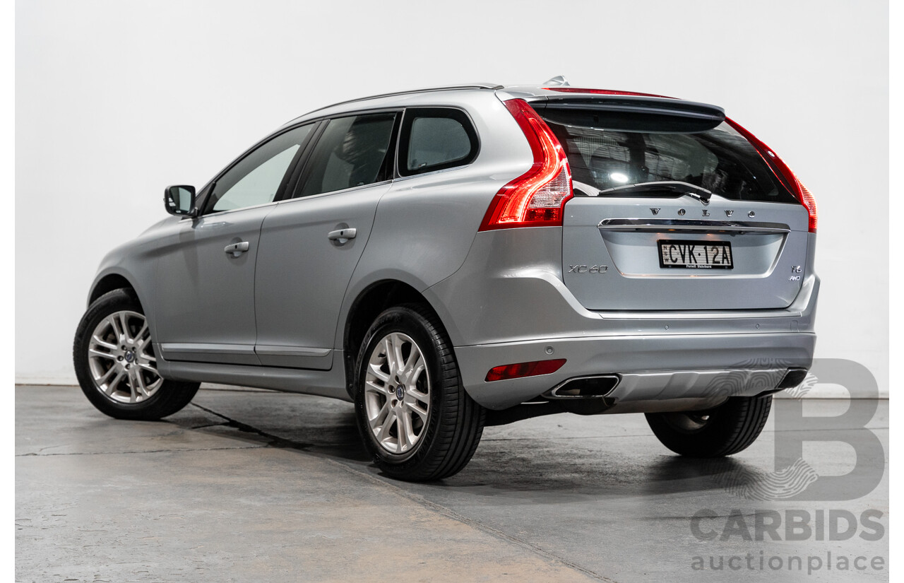 1/2015 Volvo XC60 T6 Luxury (AWD) DZ MY15 4d Bright Silver Metallic Turbo 3.0L