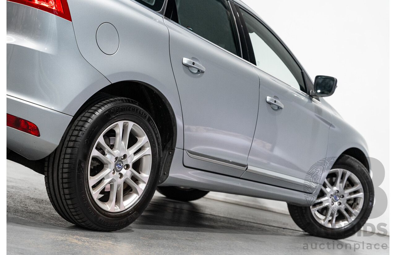 1/2015 Volvo XC60 T6 Luxury (AWD) DZ MY15 4d Bright Silver Metallic Turbo 3.0L