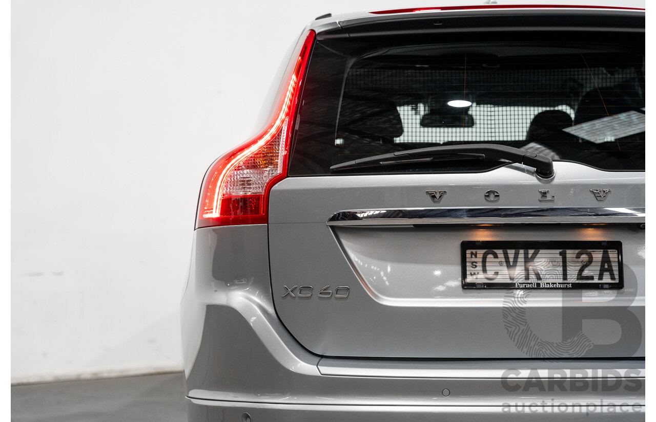 1/2015 Volvo XC60 T6 Luxury (AWD) DZ MY15 4d Bright Silver Metallic Turbo 3.0L