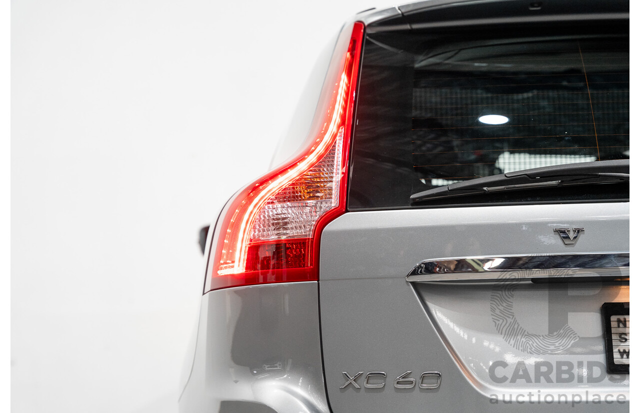 1/2015 Volvo XC60 T6 Luxury (AWD) DZ MY15 4d Bright Silver Metallic Turbo 3.0L